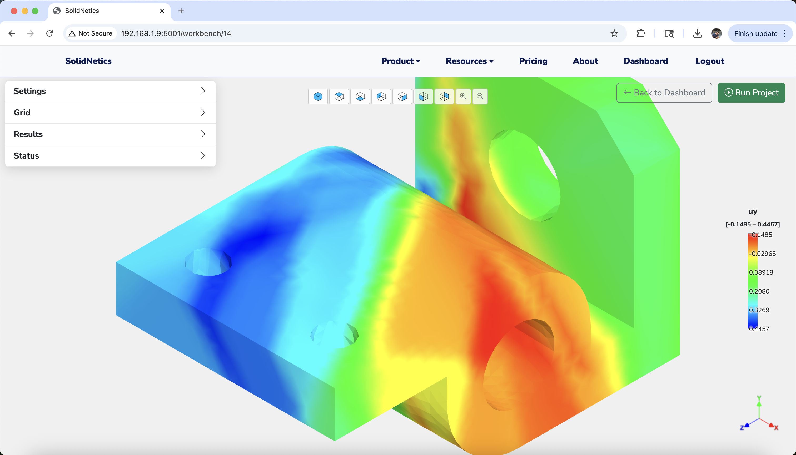CAD to Results Animation